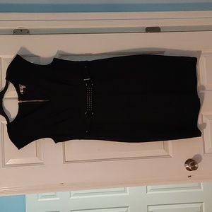 Jennifer Lopez dress, size 14, navy blue